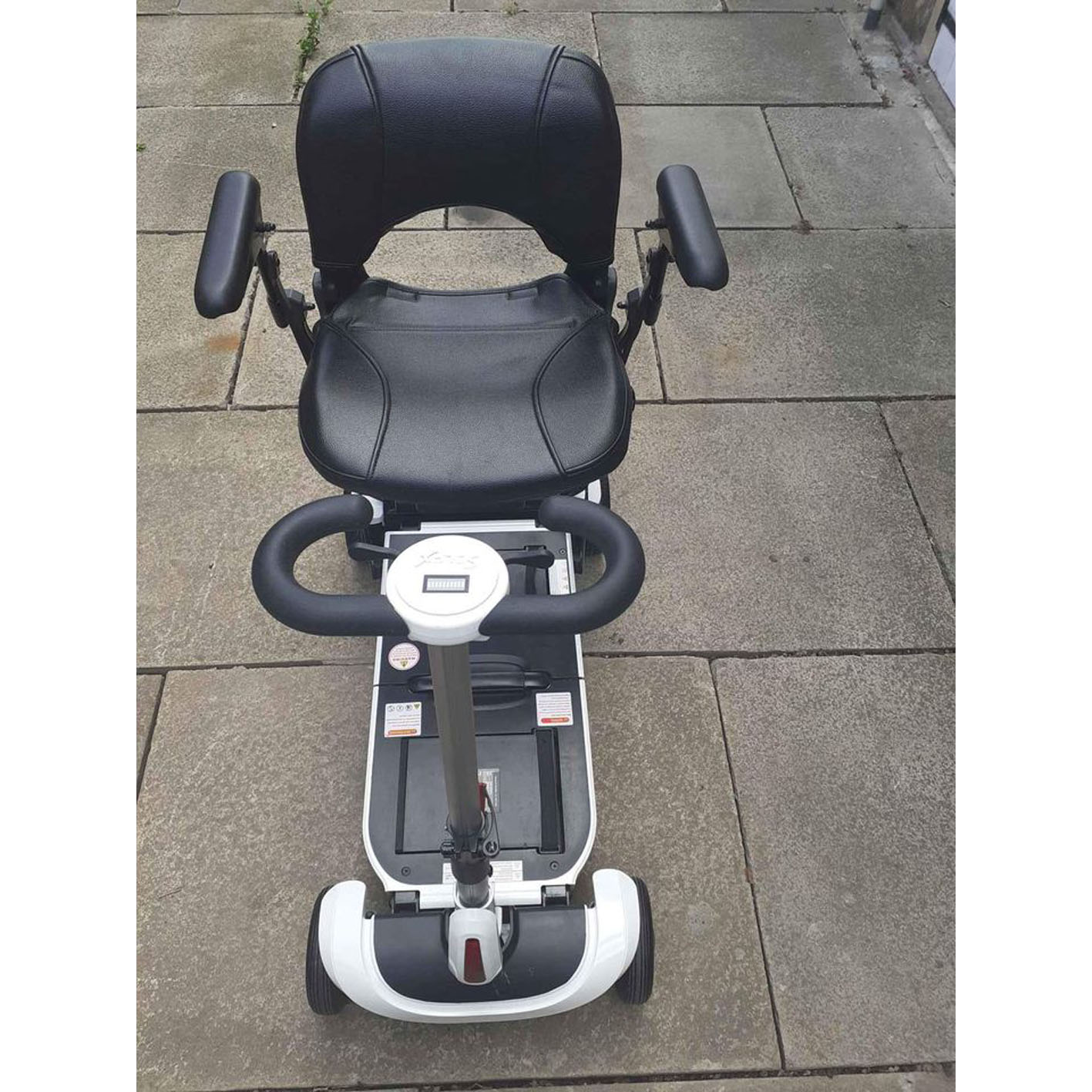 SOLAX GENIE BLUE Manual Folding Mobility Boot Scooter