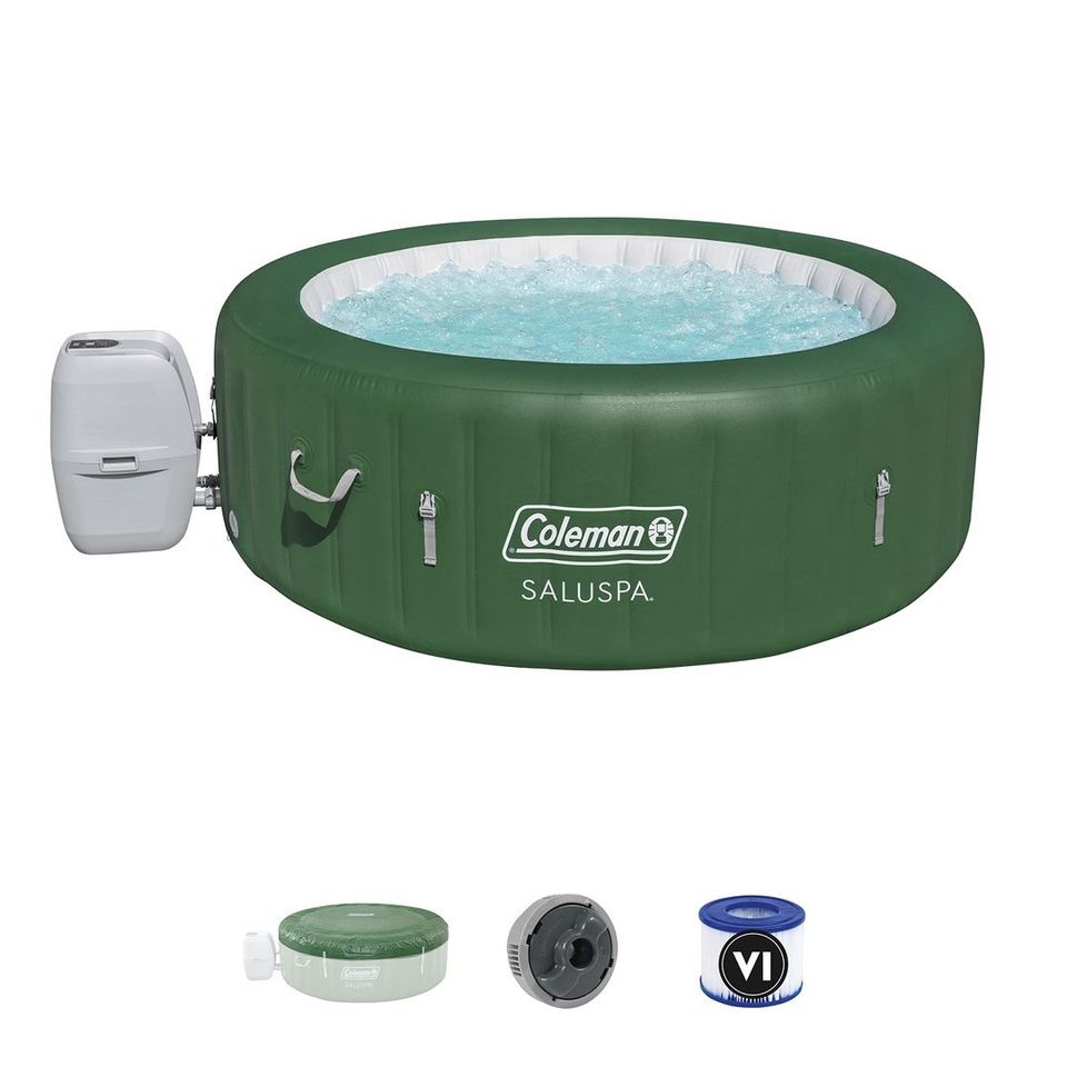 4 person outdoor portable inflatable hot tub spa