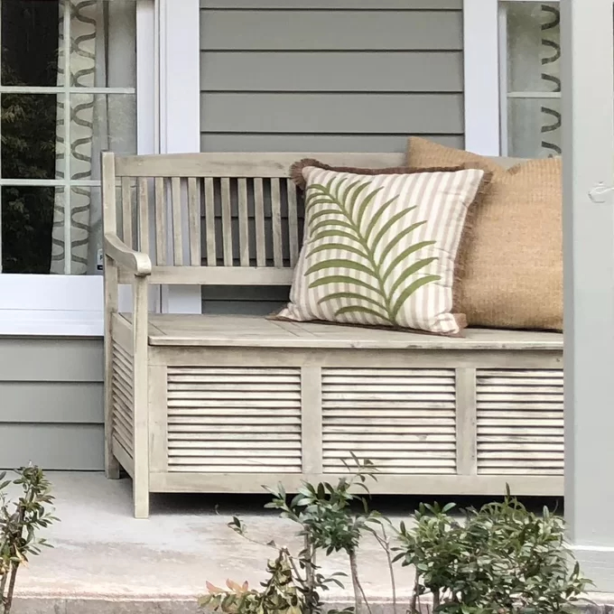 【Storage Shed】Wooden Storage Bench