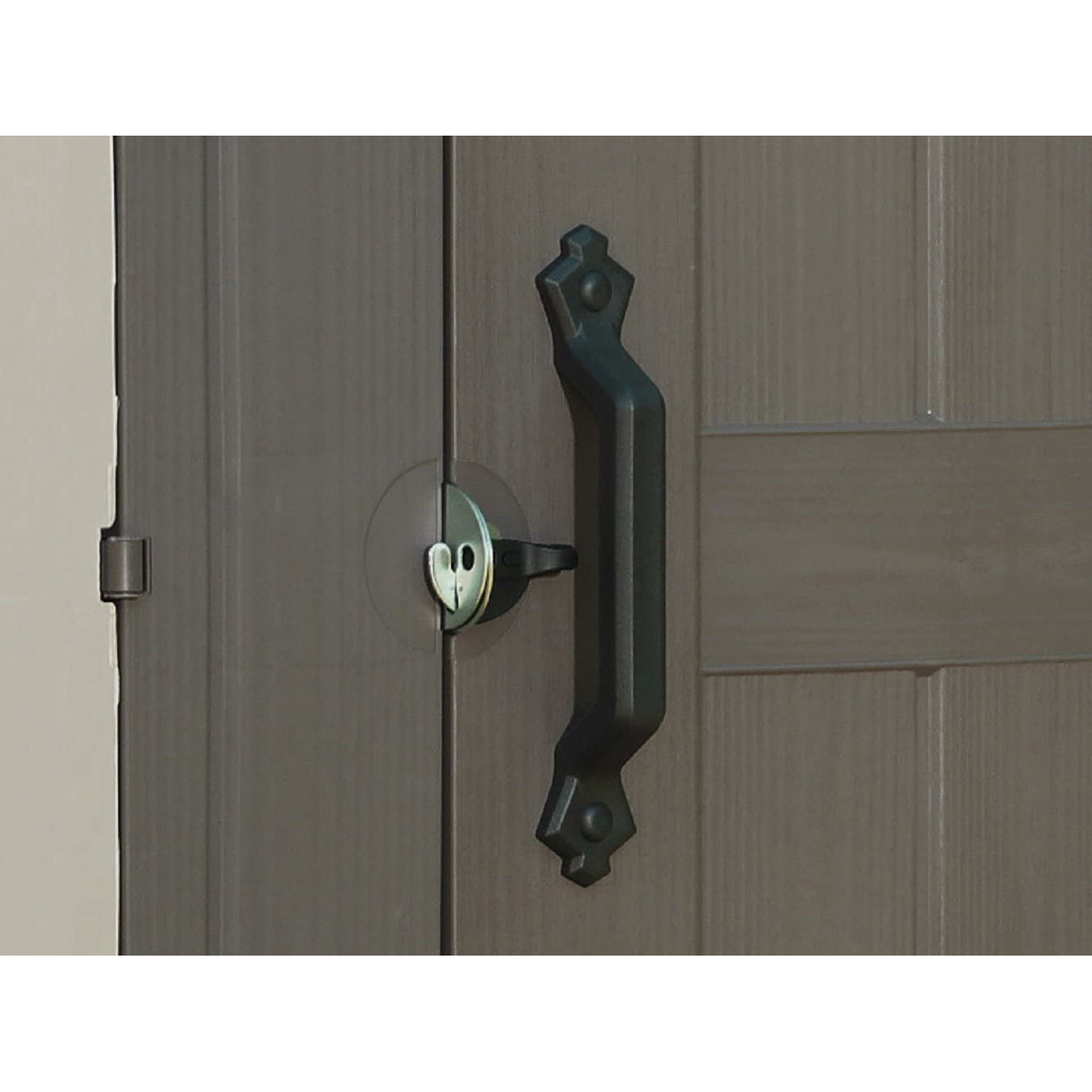 Keter Factor 4x6 Outdoor Storage Shed | Shop Patio Furniture, Garden Tools, Bicycle Accessories, Beach Chairs or Lawnmowers | Taupe & Brown