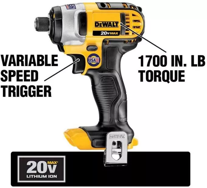 DeWALT DCKTS781D2M1 20V MAX Cordless Li-Ion 7 Tool Combo Kit w/Tough System