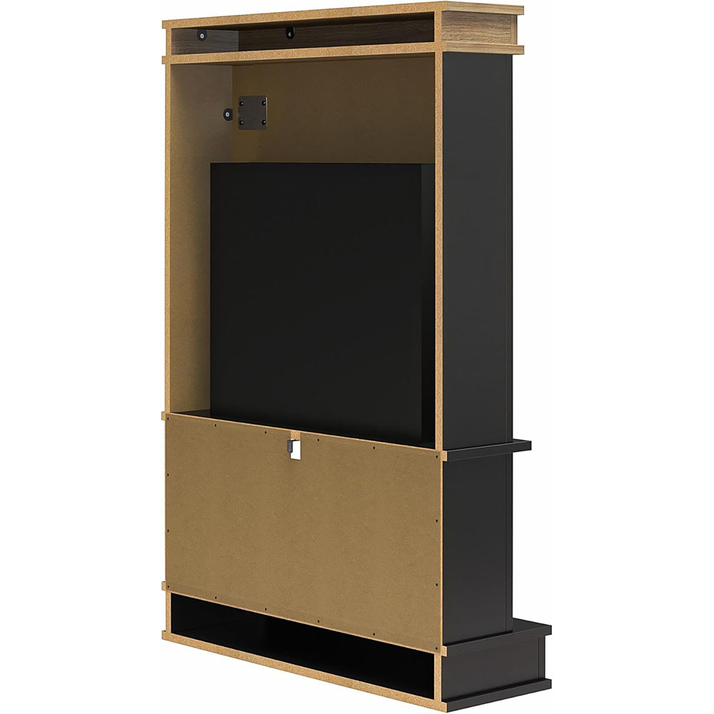 Ameriwood Home Mateo 30 Inch Electric Fireplace with Mantel and Shelf