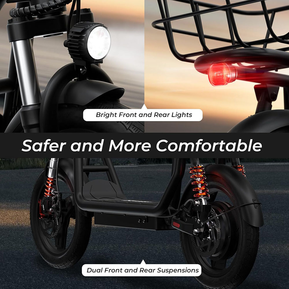 iScooter Electric Scooter with Seat