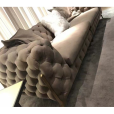 Postmodernes leichtes Luxussofa Vier-Personen-Sofa im italienischen Stil Wohnzimmer im Hongkong-Stil gro?formatige Villenm?belanpassung