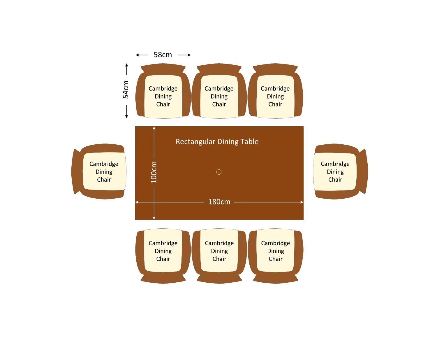 Garden Dining Table + 8 Chairs Rattan Garden Chairs and Rectangular Dining Table Set